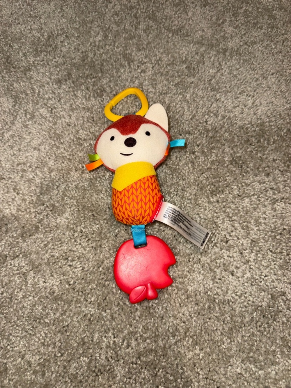 Fisher-Price Colorful Soft Baby Rattle Toy Set - Multicolor - Picture 3 of 4